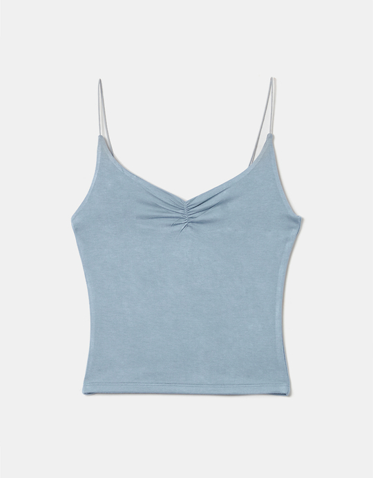 TALLY WEiJL, Top Basique Bleu for Women