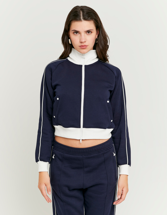 TALLY WEiJL, Blue Knit Jacket for Women