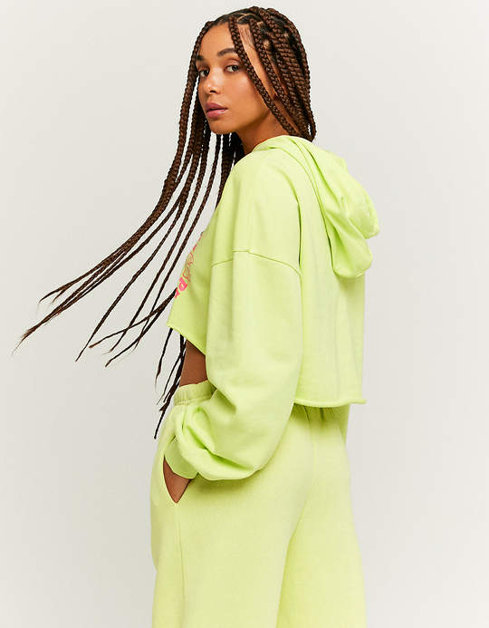 TALLY WEiJL, Bedruckte Cropped Hoodie for Women