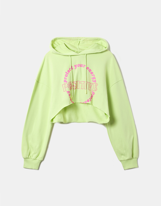 TALLY WEiJL, Sweat à Capuche Court Imprimé for Women