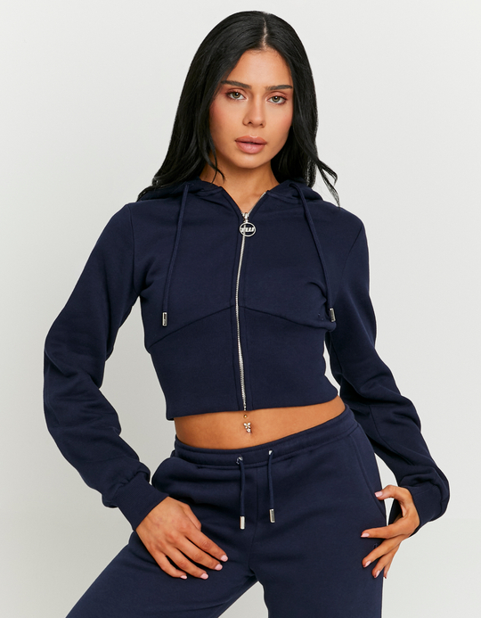 TALLY WEiJL, Felpa con zip blu for Women