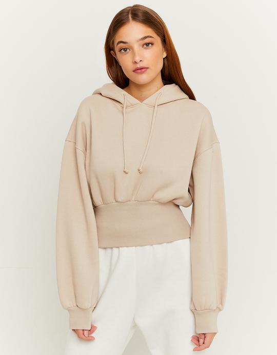 TALLY WEiJL, Beigefarbener Kapuzenpullover for Women