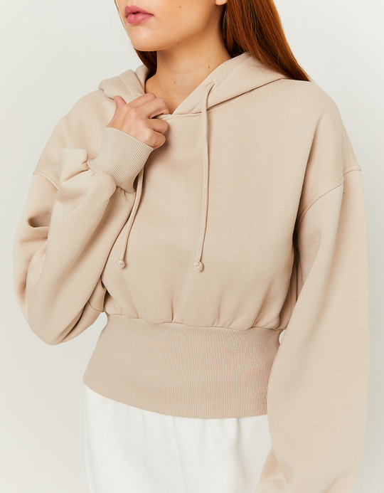 TALLY WEiJL, Beigefarbener Kapuzenpullover for Women
