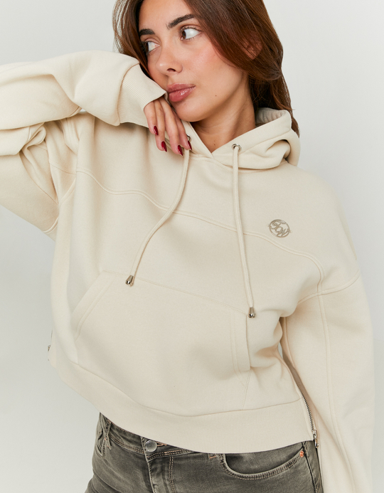 TALLY WEiJL, Beige Hoodie mit Logo for Women