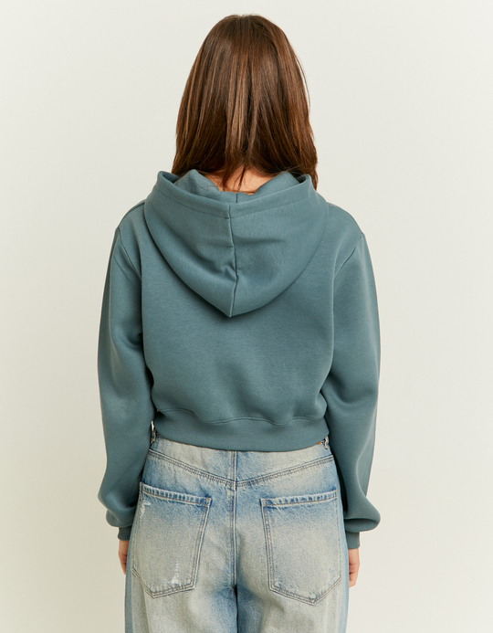 TALLY WEiJL, Sweat Court Bleu à Capuche for Women