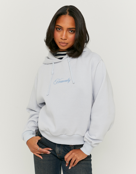 TALLY WEiJL, Blue Embroidered Sweatshirt for Women