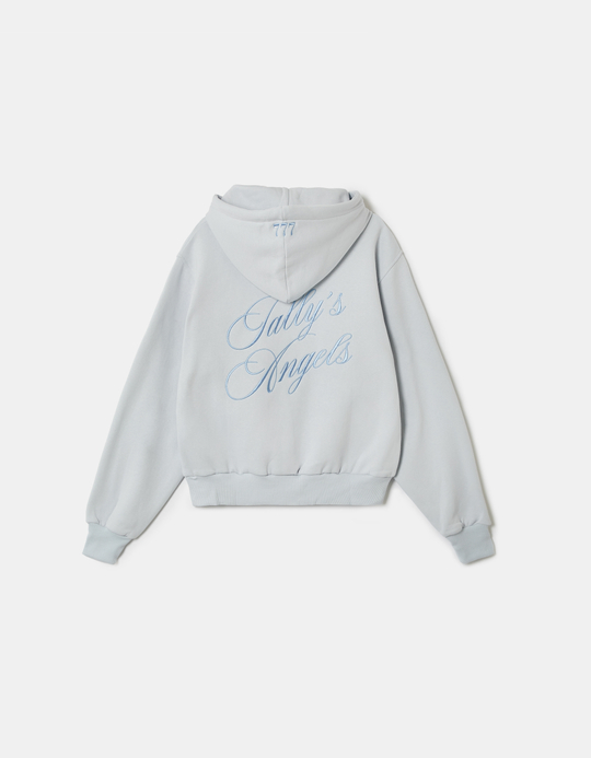 TALLY WEiJL, Blaues Sweatshirt mit Stickerei for Women