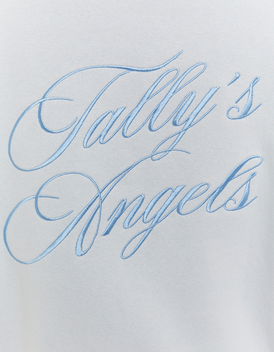 TALLY WEiJL, Blaues Sweatshirt mit Stickerei for Women