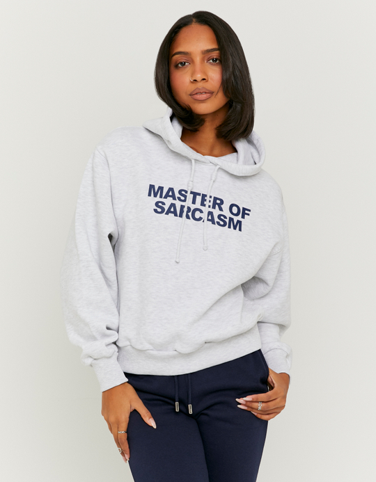 TALLY WEiJL, Grey Printed Sweatshirt for Women