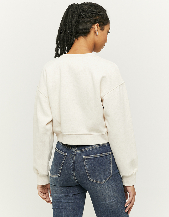 TALLY WEiJL, Sweatshirt Imprimé Beige for Women