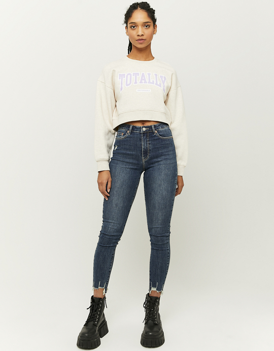 TALLY WEiJL, Sweatshirt Imprimé Beige for Women