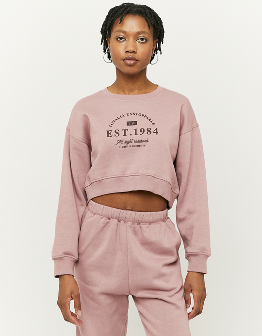TALLY WEiJL, Pink Printed Sweatshirt for Women
