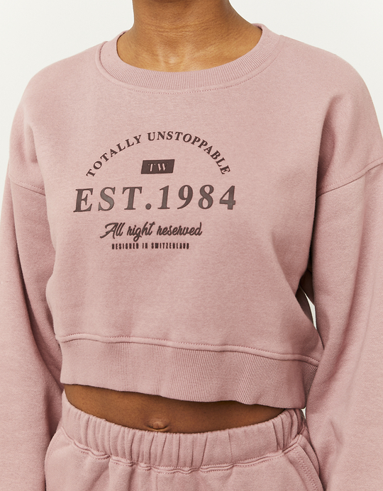 TALLY WEiJL, Pink Printed Sweatshirt for Women
