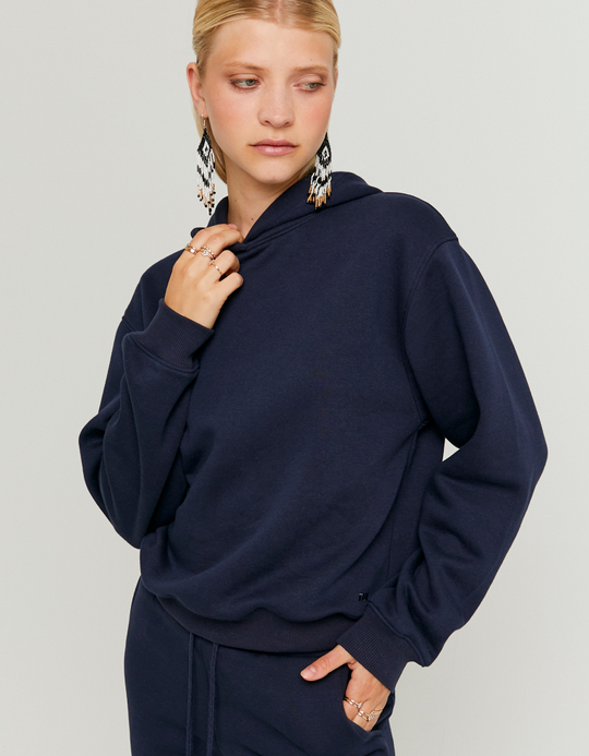 TALLY WEiJL, Blue Basic Hoodie for Women