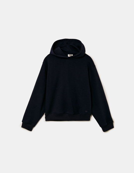 TALLY WEiJL, Blue Basic Hoodie for Women