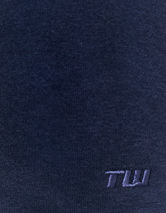 TALLY WEiJL, Blue Basic Hoodie for Women