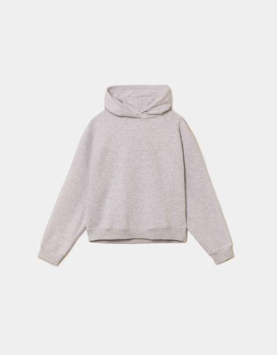 TALLY WEiJL, Grauer Basic Hoodie for Women