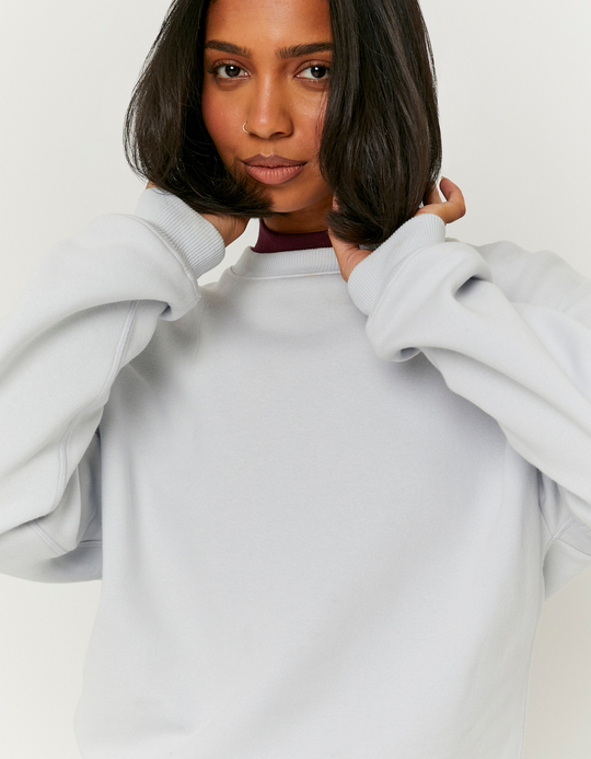 TALLY WEiJL, Blaues Basic Sweatshirt for Women