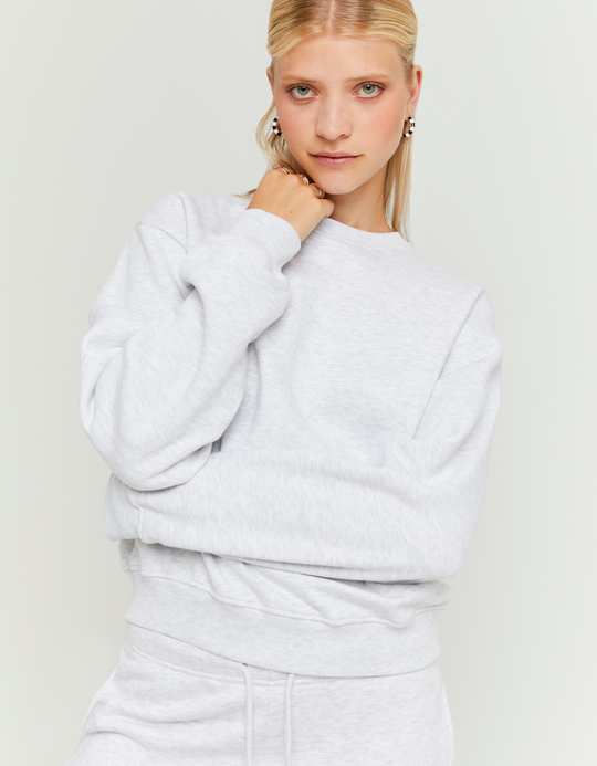 TALLY WEiJL, Graues Basic Sweatshirt for Women