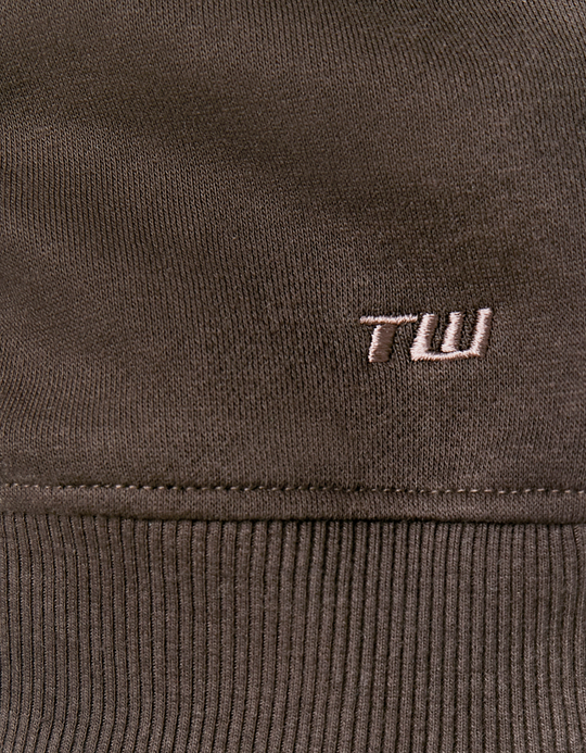 TALLY WEiJL, Brown Oversized Sweatshirt for Women
