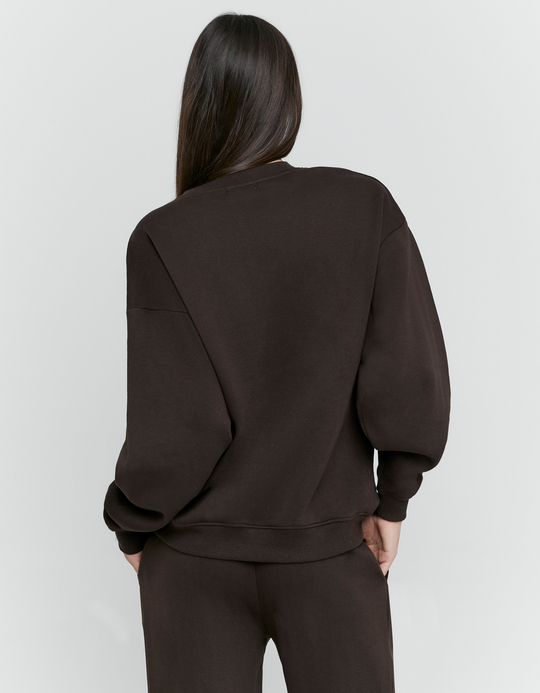 TALLY WEiJL, Brown Oversized Sweatshirt for Women