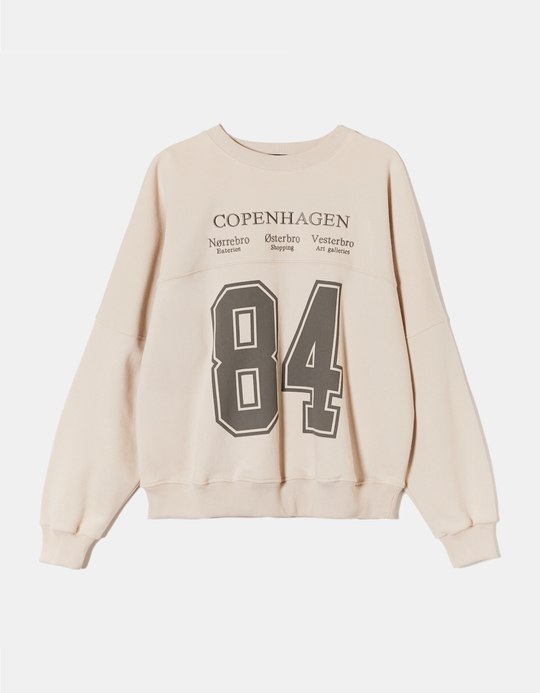 TALLY WEiJL, Beige Printed Sweatshirt for Women