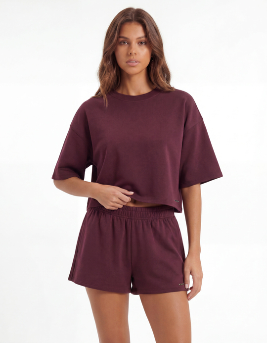 TALLY WEiJL, T-shirt ampia viola for Women
