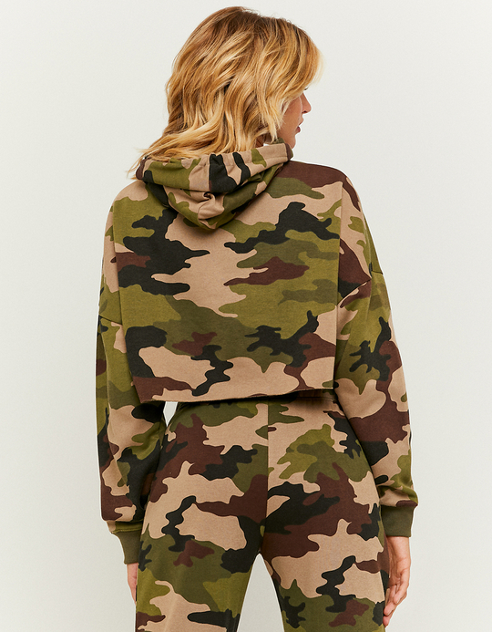 TALLY WEiJL, Sweat Camouflage à Capuche for Women