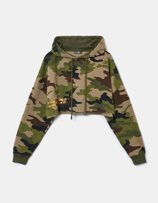 TALLY WEiJL, Sweat Camouflage à Capuche for Women