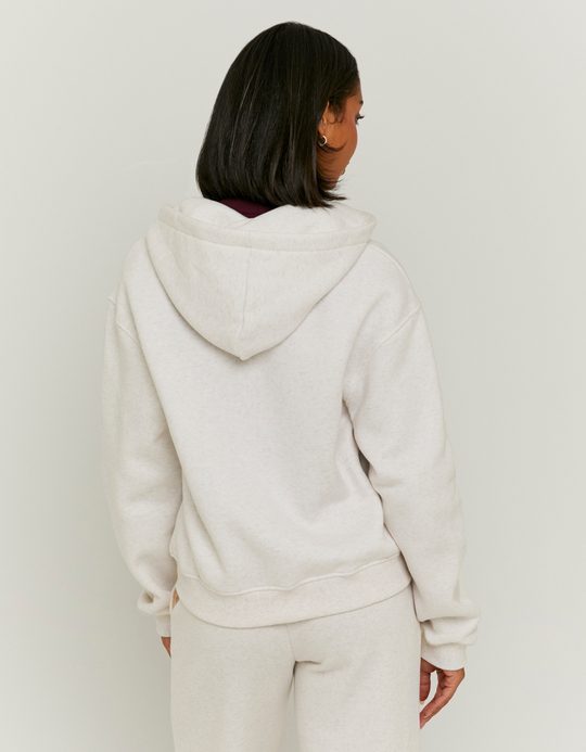 TALLY WEiJL, Beiger Zip-Up Hoodie for Women