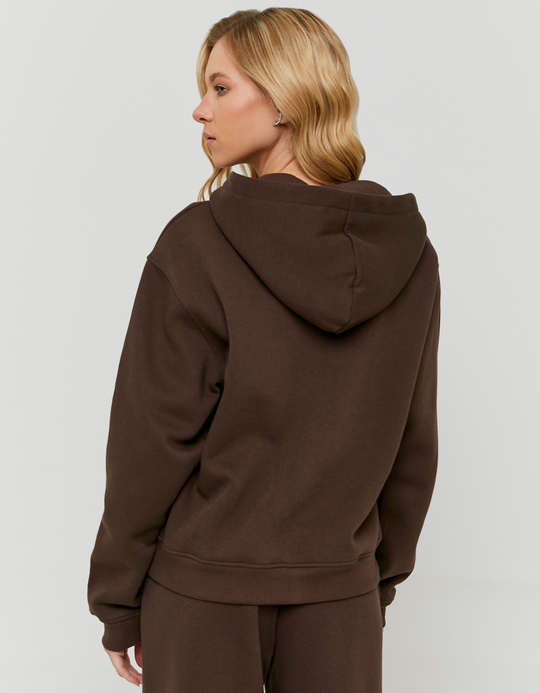 TALLY WEiJL, Sweat Marron à Zip for Women