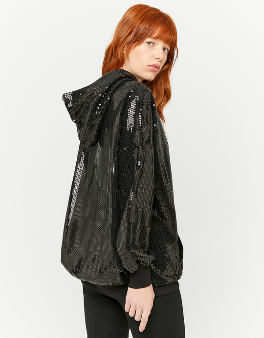 TALLY WEiJL, Sweat à Capuche Oversize Noir for Women