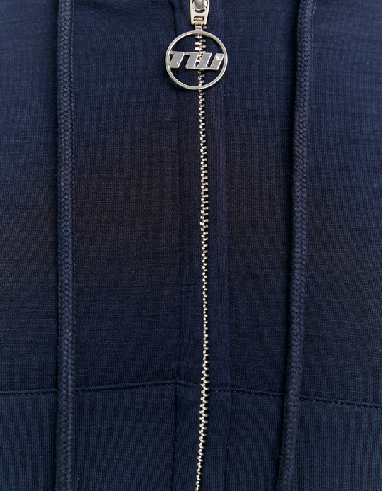 TALLY WEiJL, Blauer Zip-Hoodie for Women