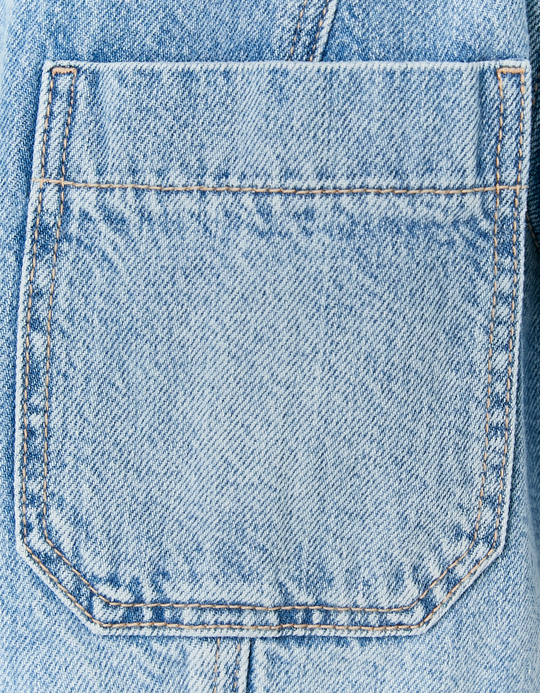 TALLY WEiJL, Denim Cropped Top for Women