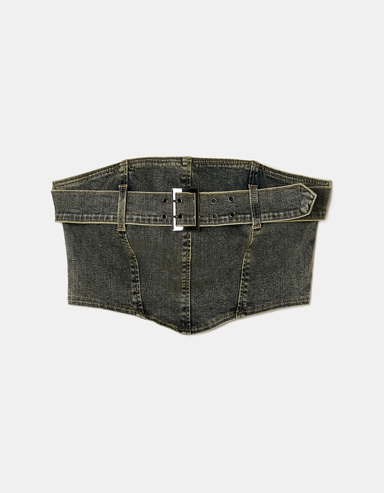 TALLY WEiJL, Blue Denim Top for Women
