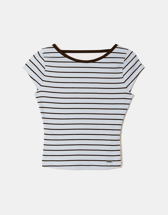 TALLY WEiJL, T Shirt a Righe Blu for Women