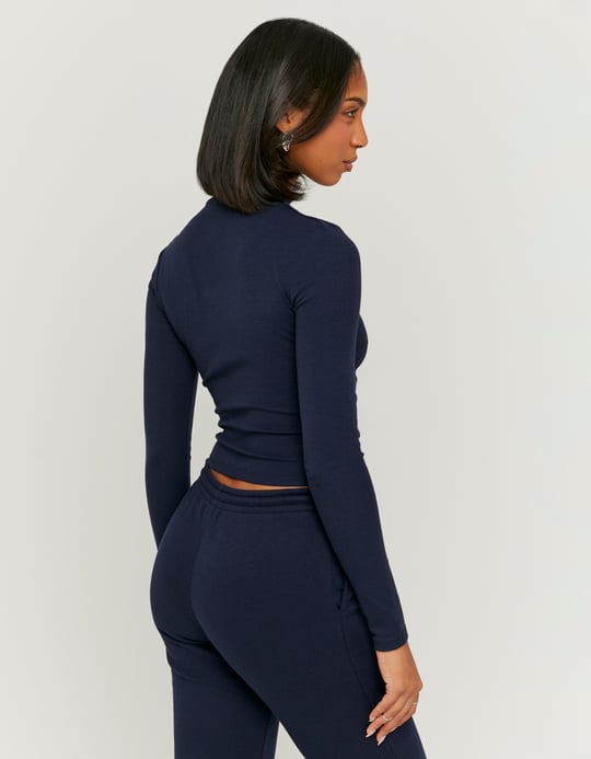 TALLY WEiJL, Blaues Long Sleeves T-Shirt for Women