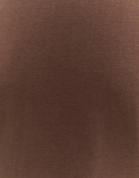 TALLY WEiJL, T-shirt Marron Basique à Manches Longues for Women