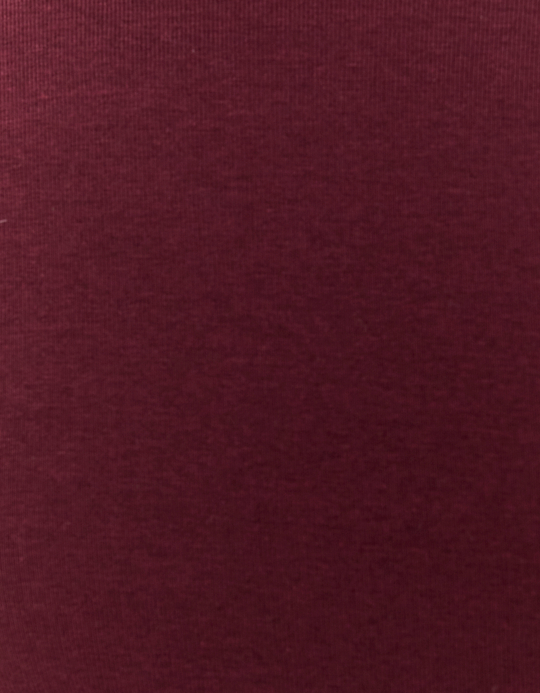 TALLY WEiJL, T-shirt Bordeaux Basique à Manches Longues for Women