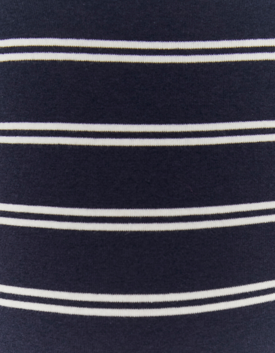 TALLY WEiJL, T-Shirt Basique Bleu Rayé à Manches Longues for Women