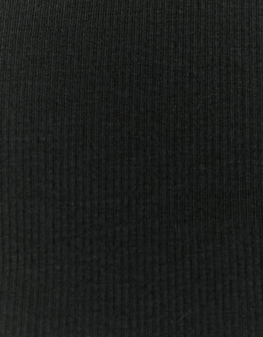 TALLY WEiJL, Basic Black T-shirt with Long Sleeves for Women