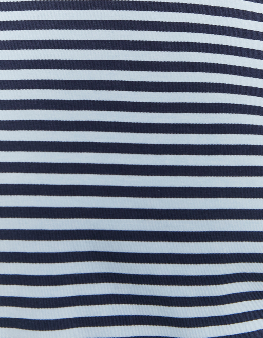 TALLY WEiJL, Blue Striped Basic T Shirt for Women