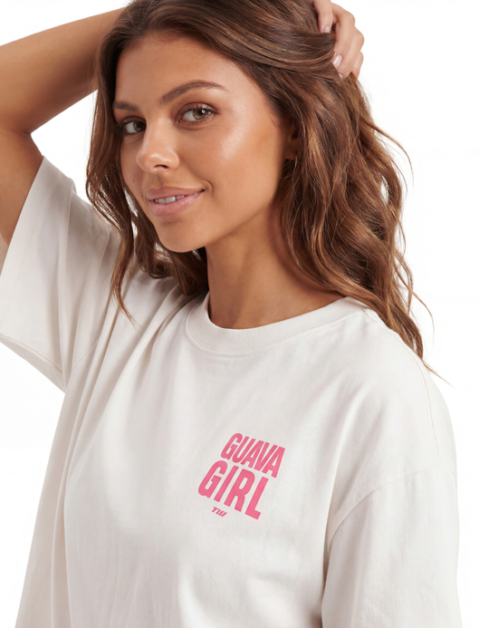 TALLY WEiJL, Weißes T-Shirt mit Print for Women