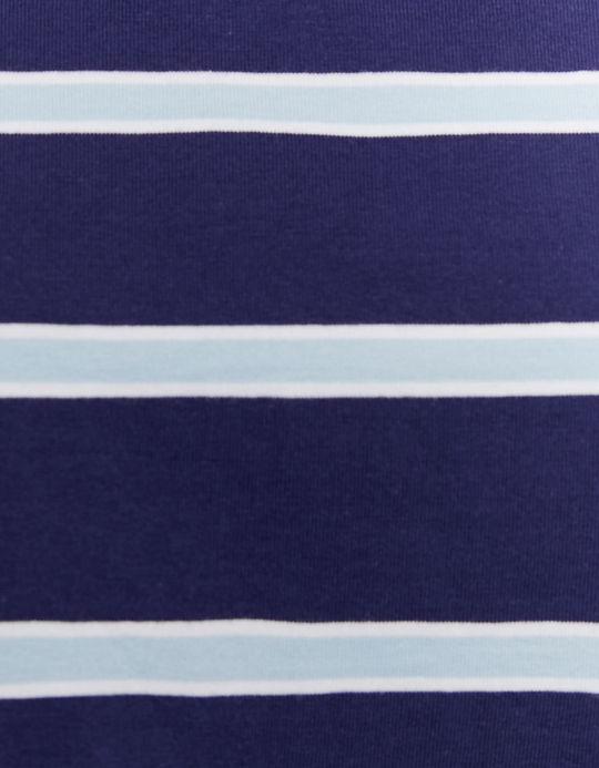 TALLY WEiJL, T-shirt blu a righe a maniche lunghe for Women
