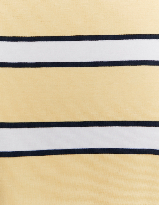 TALLY WEiJL, T-shirt gialla a righe a maniche lunghe for Women