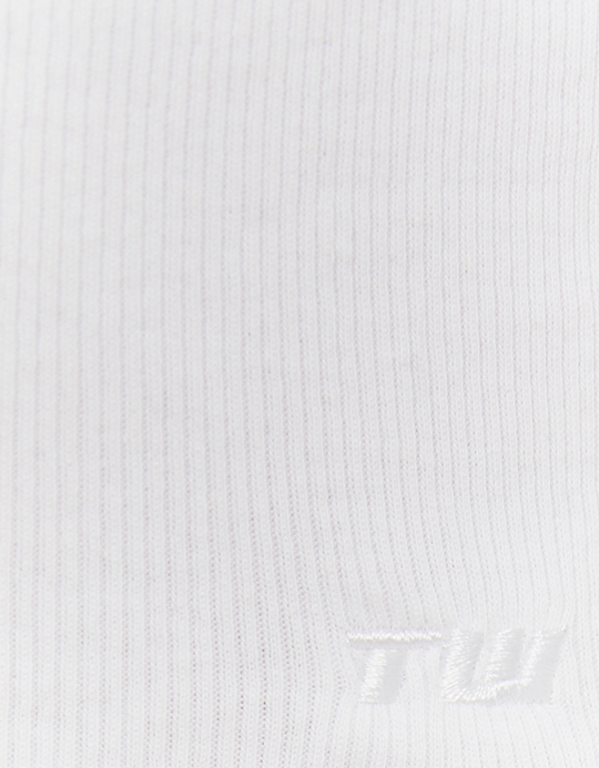TALLY WEiJL, White Basic T-shirt for Women