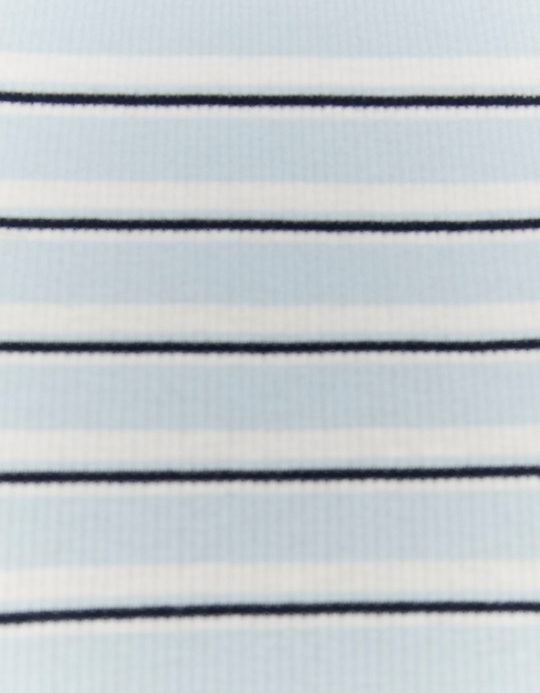 TALLY WEiJL, Blue Basic Striped T-shirt for Women