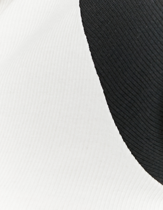TALLY WEiJL, T-Shirt Basique à Imprimé Colorblock for Women