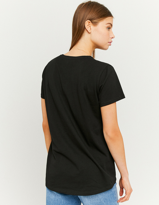 TALLY WEiJL, Black Loose T-Shirt for Women