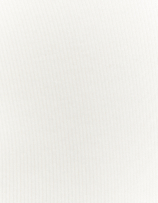 TALLY WEiJL, Weißes geripptes Basic Top mit Ausschnitt for Women